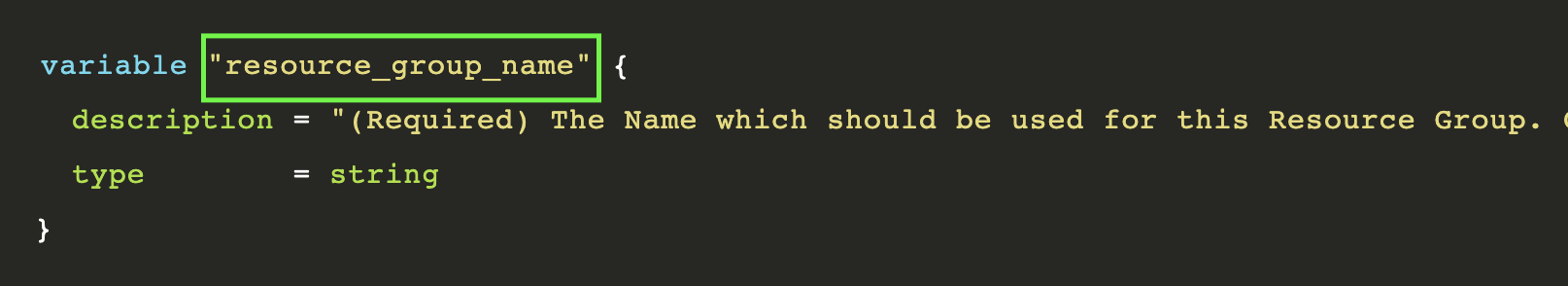 Variable Name